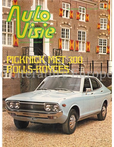 1973 AUTOVISIE MAGAZIN 28 NIEDERLÄNDISCH