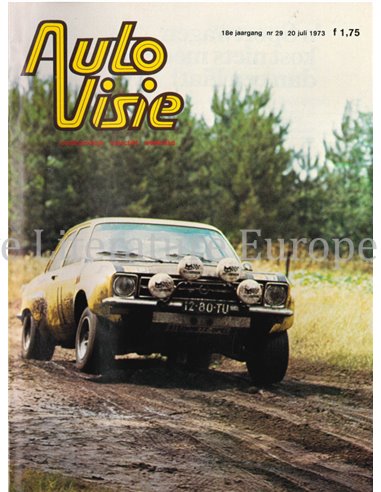 1973 AUTOVISIE MAGAZINE 29 NEDERLANDS