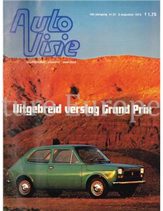 1973 AUTOVISIE MAGAZINE 30 NEDERLANDS