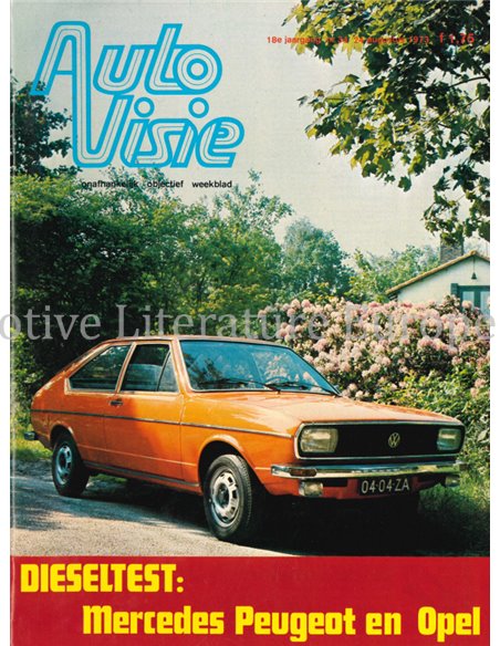 1973 AUTOVISIE MAGAZINE 34 NEDERLANDS