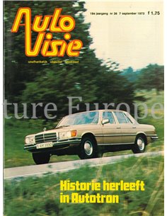 1973 AUTOVISIE MAGAZINE 36 NEDERLANDS