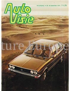 1973 AUTOVISIE MAGAZINE 39 NEDERLANDS