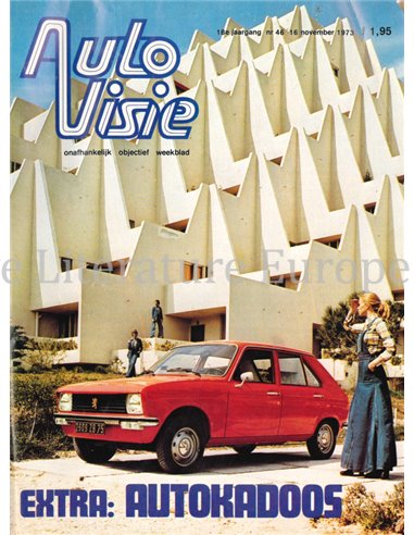 1973 AUTOVISIE MAGAZINE 46 DUTCH
