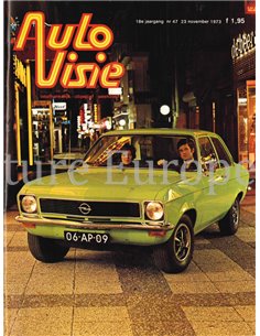 1973 AUTOVISIE MAGAZINE 47 NEDERLANDS