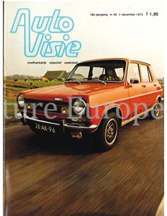 1973 AUTOVISIE MAGAZINE 49 DUTCH
