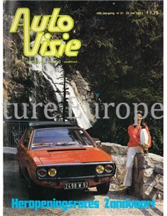 1973 AUTOVISIE MAGAZINE 19 NEDERLANDS