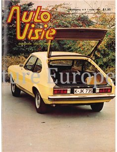 1974 AUTOVISIE MAGAZINE 9 DUTCH