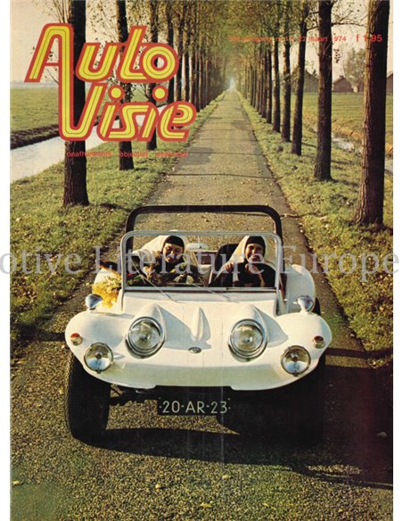 1974 AUTOVISIE MAGAZINE 12 NEDERLANDS