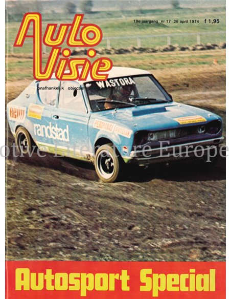 1974 AUTOVISIE MAGAZINE 17 DUTCH
