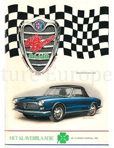 1992 ALFA ROMEO CLUB HET KLAVERBLAADJE 57 DUTCH