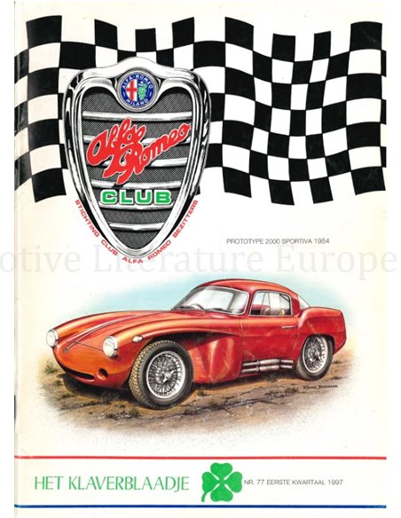 1997 ALFA ROMEO CLUB HET KLAVERBLAADJE 77 NEDERLANDS