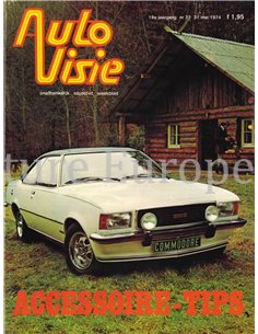 1974 AUTOVISIE MAGAZINE 22 NEDERLANDS