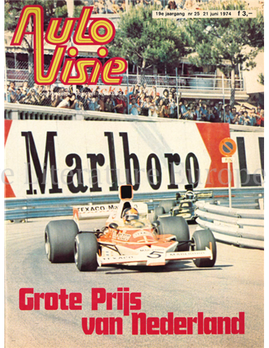 1974 AUTOVISIE MAGAZIN 24 NIEDERLÄNDISCH
