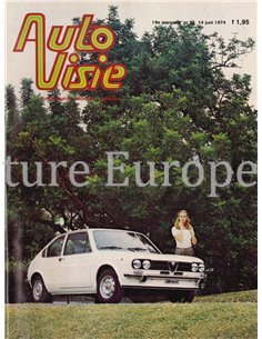 1974 AUTOVISIE MAGAZINE 24 NEDERLANDS