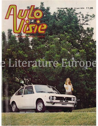 1974 AUTOVISIE MAGAZINE 24 NEDERLANDS