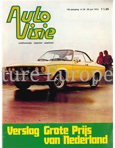 1974 AUTOVISIE MAGAZINE 26 DUTCH