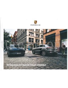 2021 PORSCHE CAYENNE & CAYENNE COUPE HARDBACK BROCHURE DUTCH