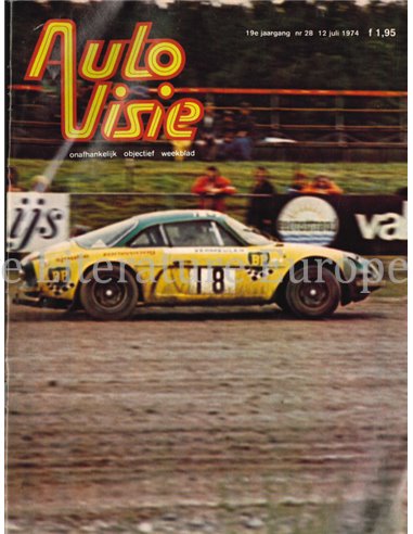 1974 AUTOVISIE MAGAZINE 28 NEDERLANDS