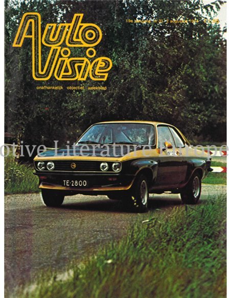 1974 AUTOVISIE MAGAZINE 31 DUTCH