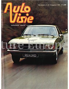 1974 AUTOVISIE MAGAZIN 32 NIEDERLÄNDISCH