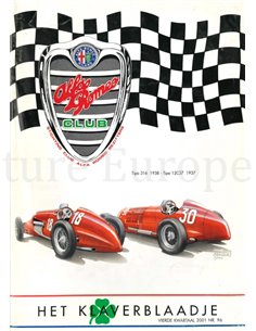 2001 ALFA ROMEO CLUB HET KLAVERBLAADJE 96 NIEDERLÄNDISCH