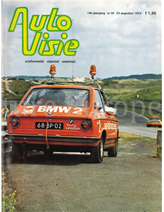 1974 AUTOVISIE MAGAZINE 34 DUTCH