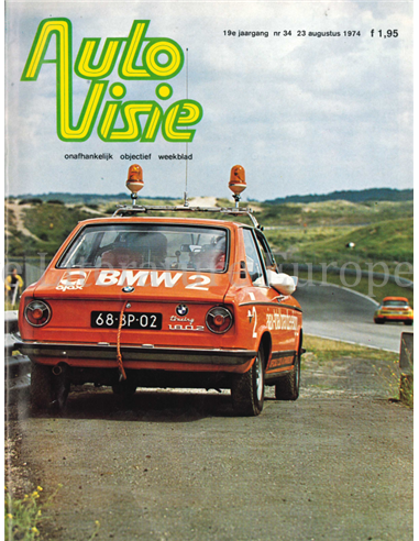 1974 AUTOVISIE MAGAZINE 34 NEDERLANDS