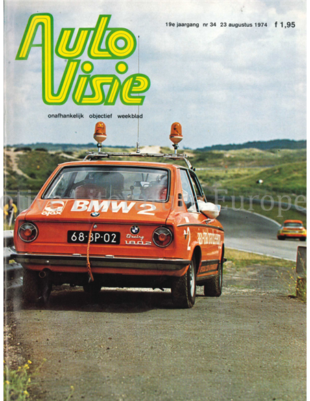 1974 AUTOVISIE MAGAZINE 34 DUTCH