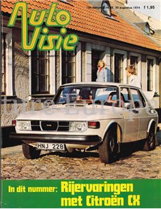 1974 AUTOVISIE MAGAZINE 35 NEDERLANDS