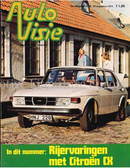 1974 AUTOVISIE MAGAZIN 35 NIEDERLÄNDISCH