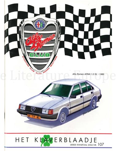2004 ALFA ROMEO CLUB HET KLAVERBLAADJE 107 NIEDERLÄNDISCH