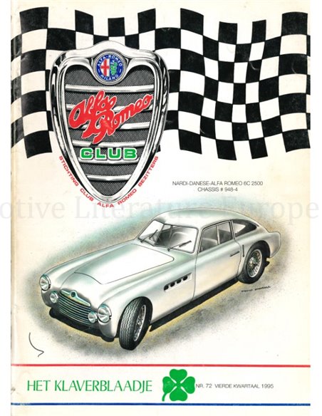1995 ALFA ROMEO CLUB HET KLAVERBLAADJE 72 DUTCH