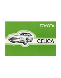 1982 TOYOTA CELICA INSTRUCTIEBOEKJE NEDERLANDS