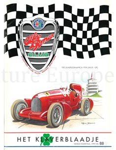 1999 ALFA ROMEO CLUB HET KLAVERBLAADJE 88 NEDERLANDS