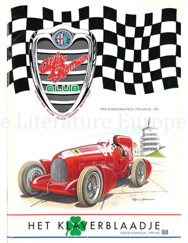 1999 ALFA ROMEO CLUB HET KLAVERBLAADJE 88 NIEDERLÄNDISCH