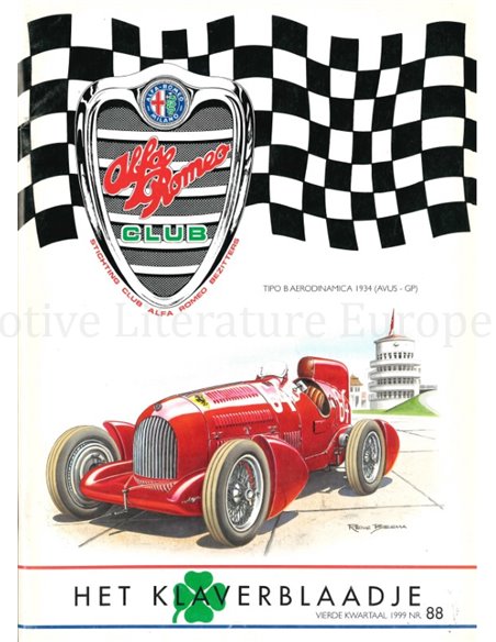 1999 ALFA ROMEO CLUB HET KLAVERBLAADJE 88 NIEDERLÄNDISCH
