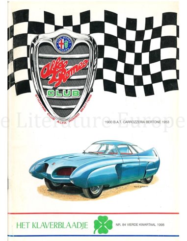 1998 ALFA ROMEO CLUB HET KLAVERBLAADJE 84 NIEDERLANDISCH