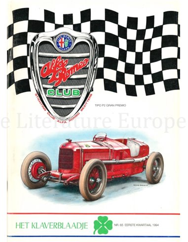 1994 ALFA ROMEO CLUB HET KLAVERBLAADJE 65 NEDERLANDS
