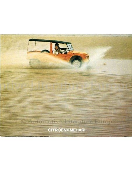 1974 CITROEN MEHARI BROCHURE DUTCH