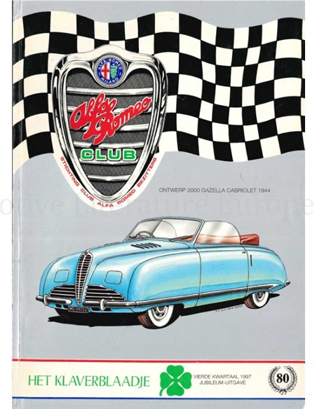 1997 ALFA ROMEO CLUB HET KLAVERBLAADJE 80 NIEDERLANDISCH
