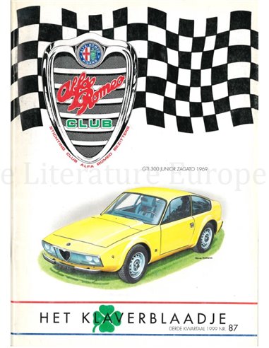 1999 ALFA ROMEO CLUB HET KLAVERBLAADJE 87 NIEDERLANDISCH