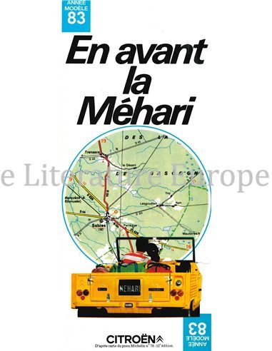 1983 CITROEN MEHARI BROCHURE FRENCH