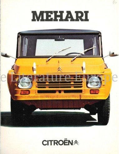 1980 CITROEN MEHARI BROCHURE ITALIAN