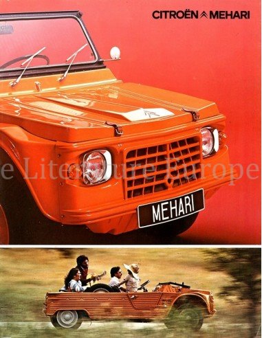 1977 CITROEN MEHARI BROCHURE SPAANS