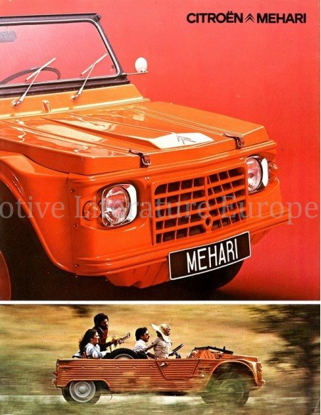 1977 CITROEN MEHARI BROCHURE SPAANS