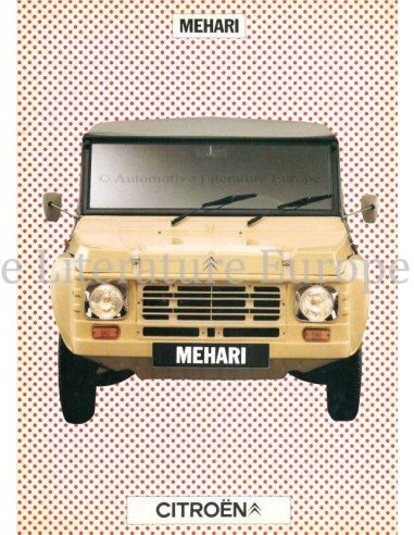 1980 CITROEN MEHARI BROCHURE ITALIAN