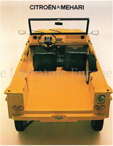 1977 CITROEN MEHARI BROCHURE ITALIAANS
