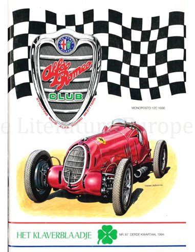 1994 ALFA ROMEO CLUB HET KLAVERBLAADJE 67 NIEDERLANDISCH