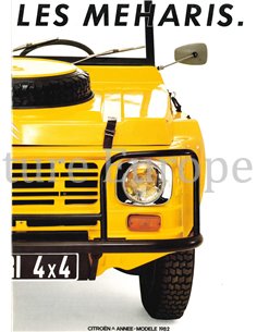1982 CITROEN MEHARI PROSPEKT FRANZÖSISCH