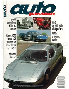 1988 AUTO PASSION ZEITSCHRIFT 17 FRANZÖSISCH